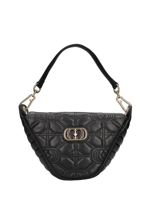 Leather bag LA CARRIE | STICH&SPOON NOSE SHOULDERNERO